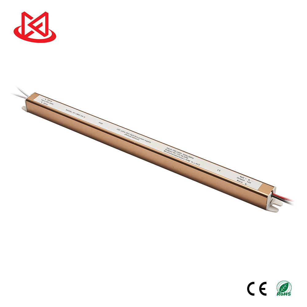 60W (CE&RoHS) Golden Shell Ultra-thin LED Driver