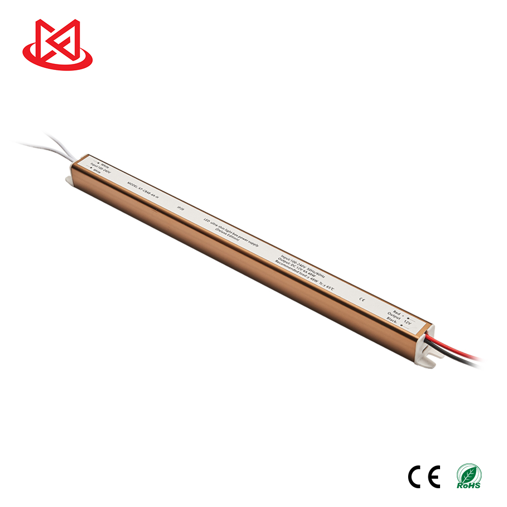 48W (CE&RoHS) Golden Shell Ultra-thin LED Driver