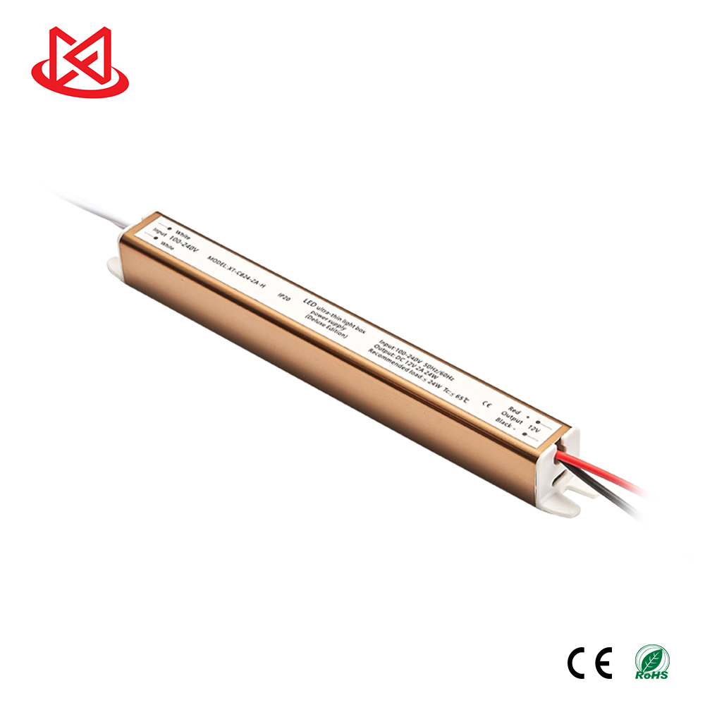 24W (CE&RoHS) Golden Shell Ultra-thin LED Driver