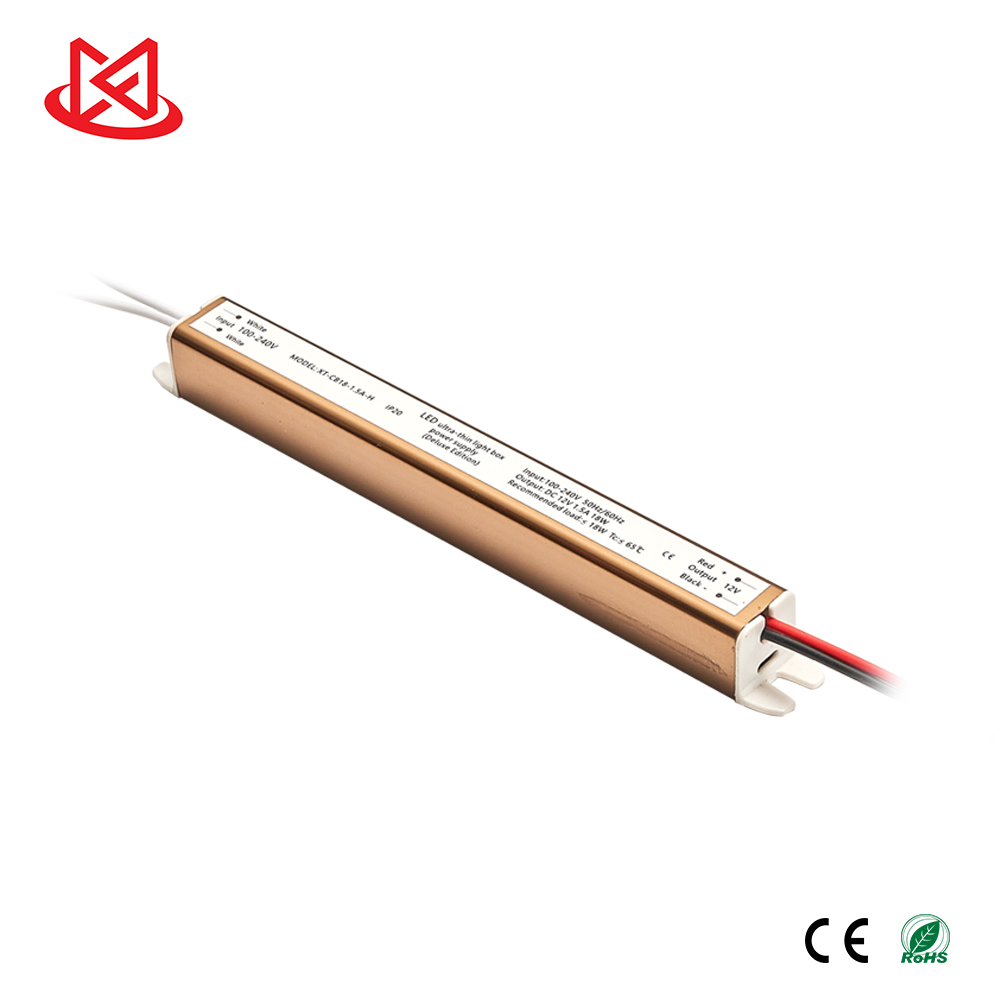 18W (CE&RoHS) Golden Shell Ultra-thin LED Driver