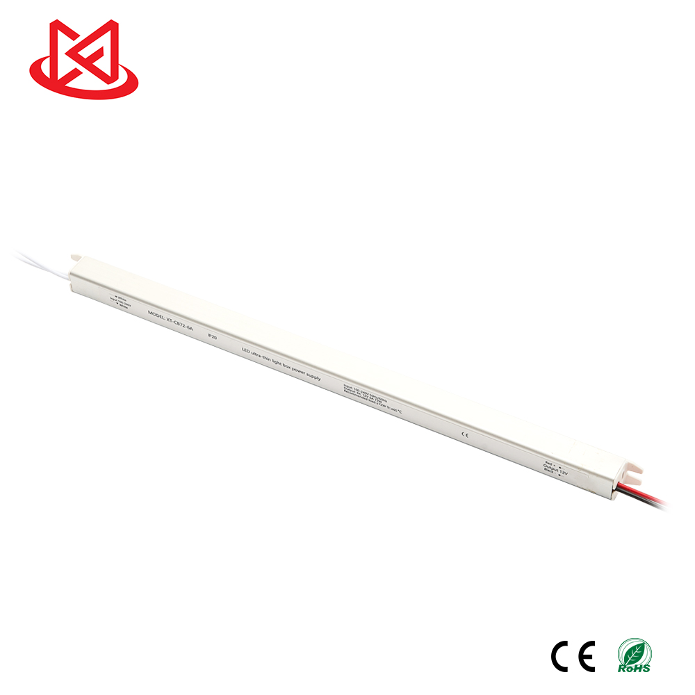 72W (CE&RoHS) Silver Shell Ultra-thin LED Driver