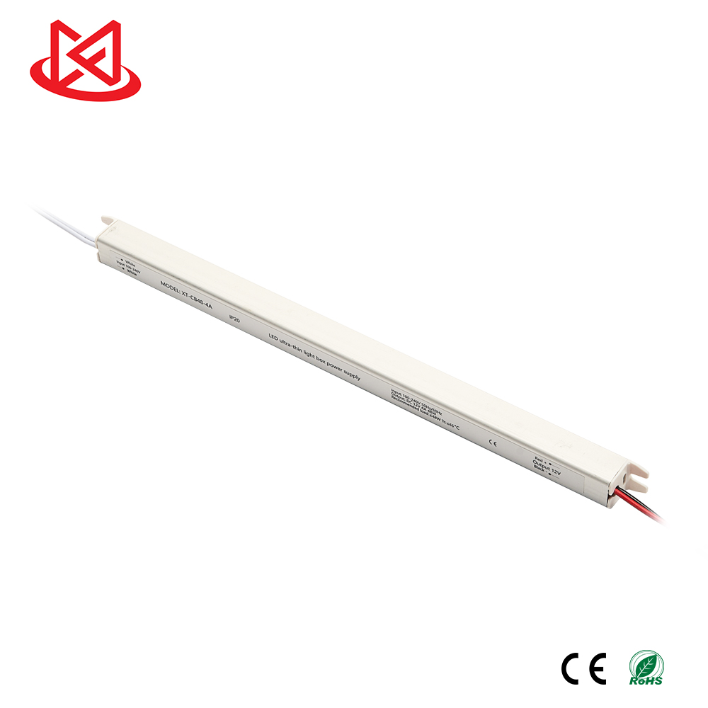 48W (CE&RoHS) Silver Shell Ultra-thin LED Driver