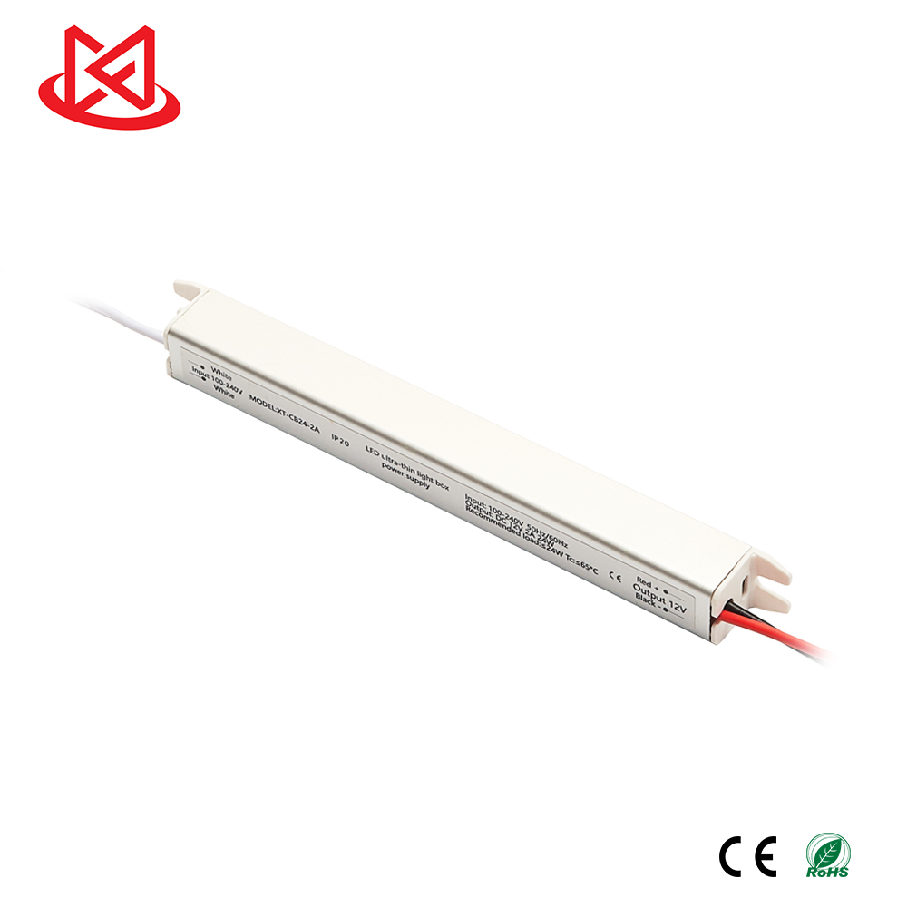 24W (CE&RoHS) Silver Shell Ultra-thin LED Driver