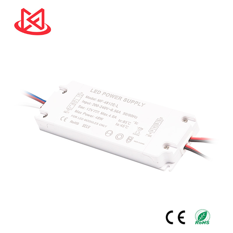 48W (CE&RoHS)Plastic Built-in Relay LED Driver